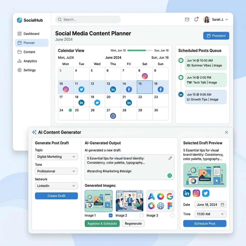 Website Management Console